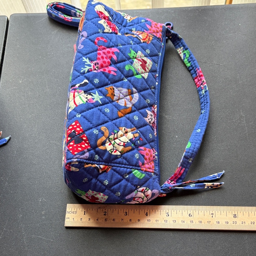NWT Vera Bradley Blue Cat purse - Picture 10 of 11